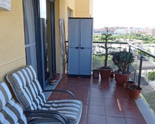 Balcony of Flat for sale in Paterna  with Terrace, Storage room and Community pool