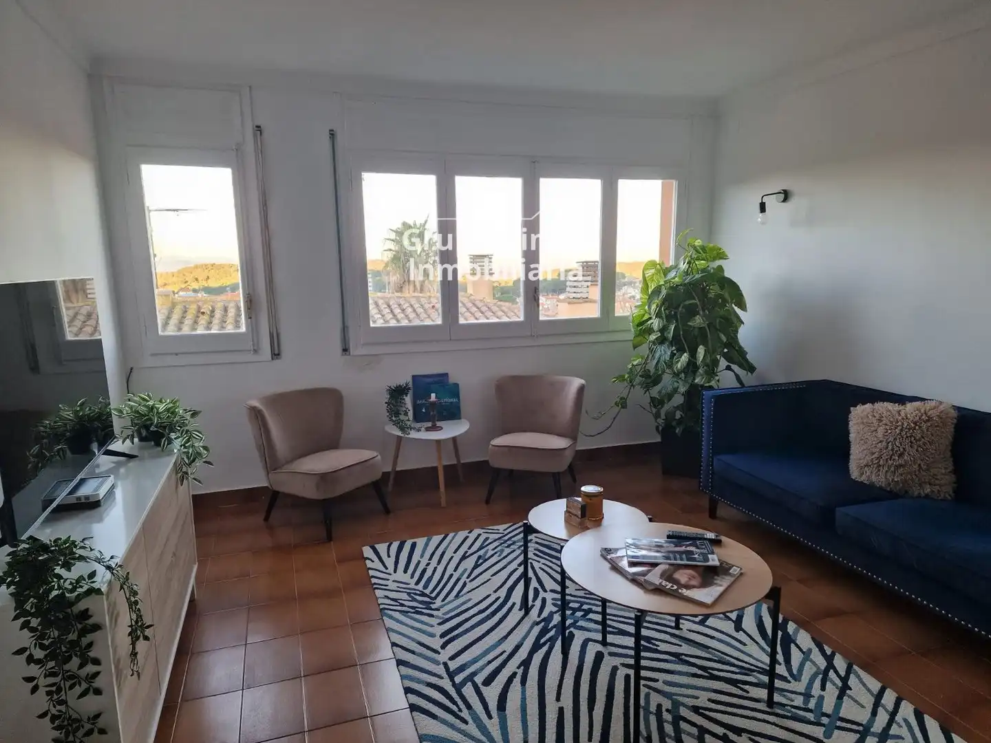 Living room of Flat for sale in Begur  with Terrace and Storage room