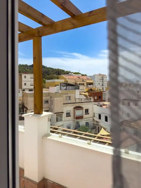Vista exterior de Ático en venta en Málaga con Aire acondicionado, Calefacción y Terraza