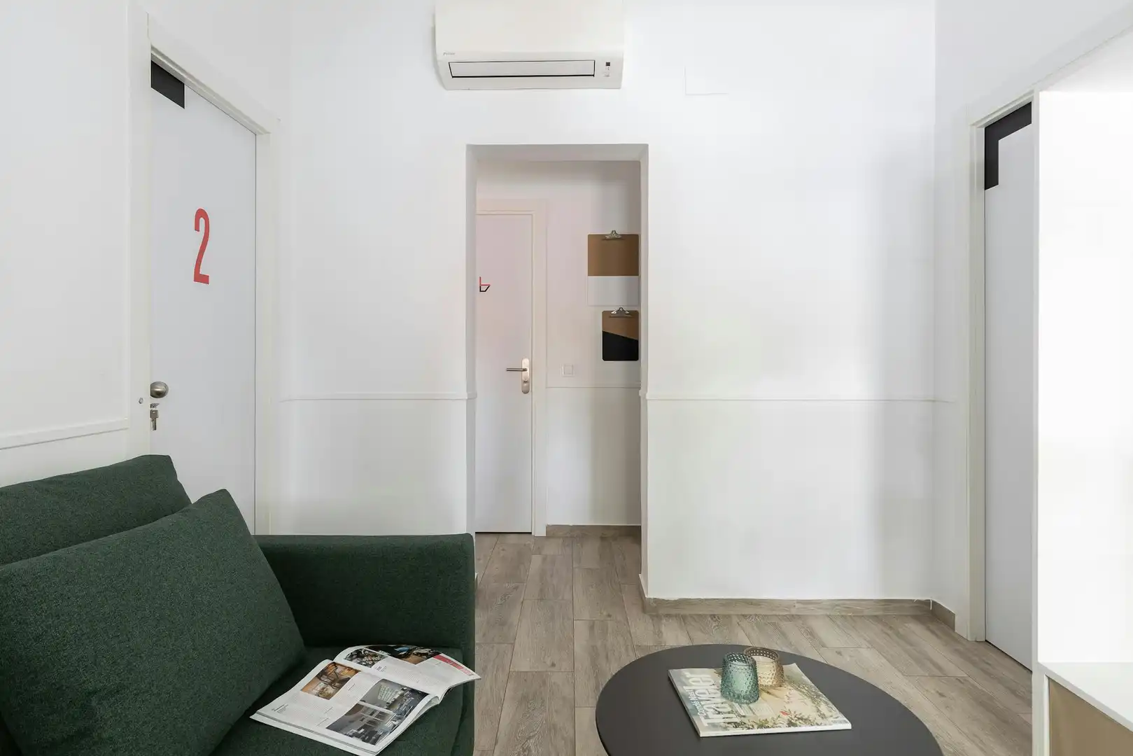 Sala de estar de Piso de alquiler en Getafe con Aire acondicionado, Calefacción y Amueblado