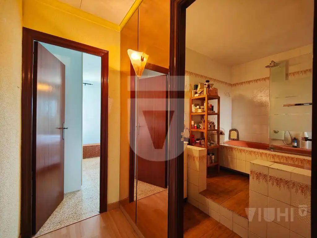 Bedroom of Attic for sale in Montgat  with Air Conditioner, Heating and Parquet flooring