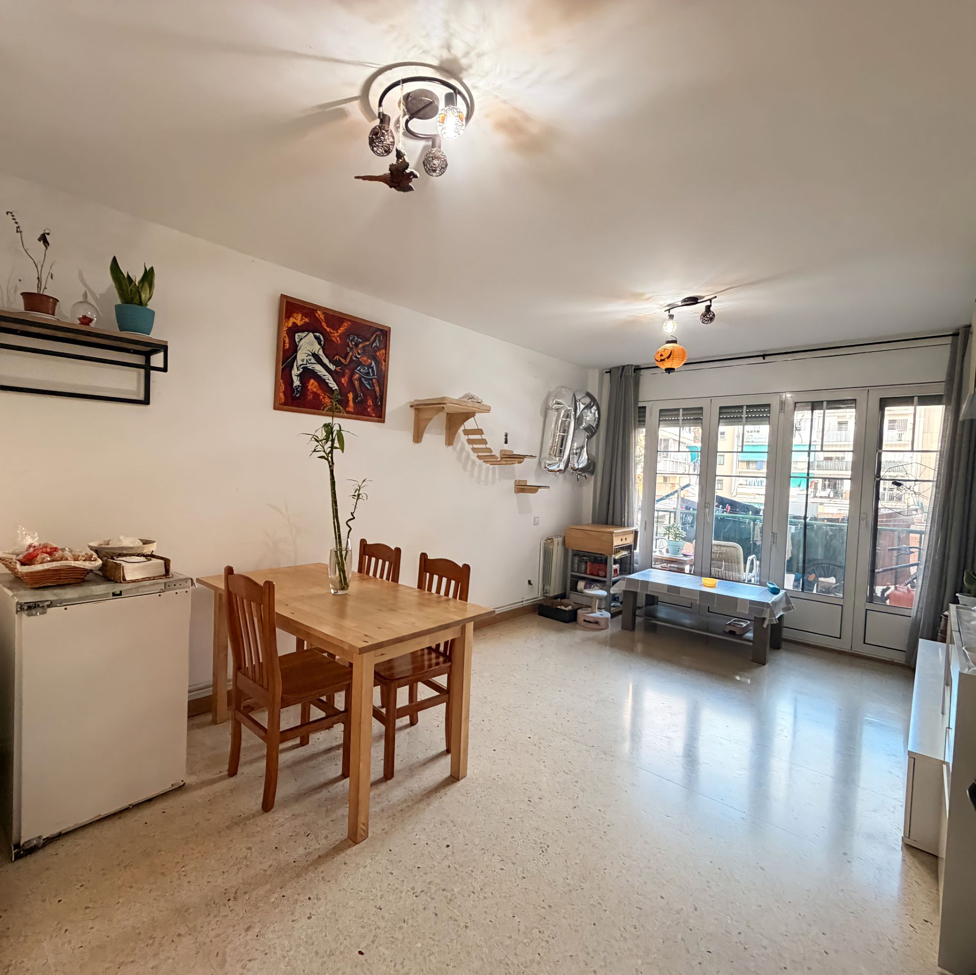 Living room of Flat for sale in Granollers  with Heating and Balcony