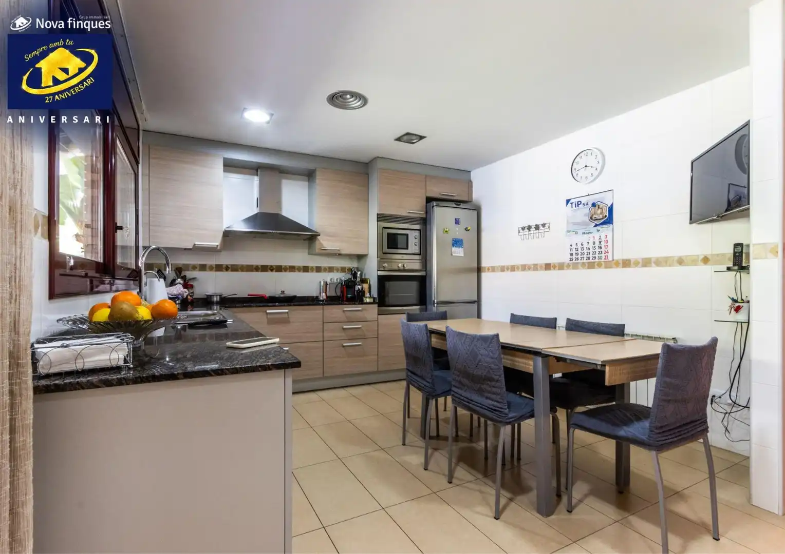 Kitchen of Houses for sale in Castellar del Vallès  with Air Conditioner, Heating and Private garden