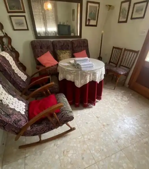 Sala de estar de Casa o chalet en venta en La Roda con Calefacción, Jardín privado y Terraza