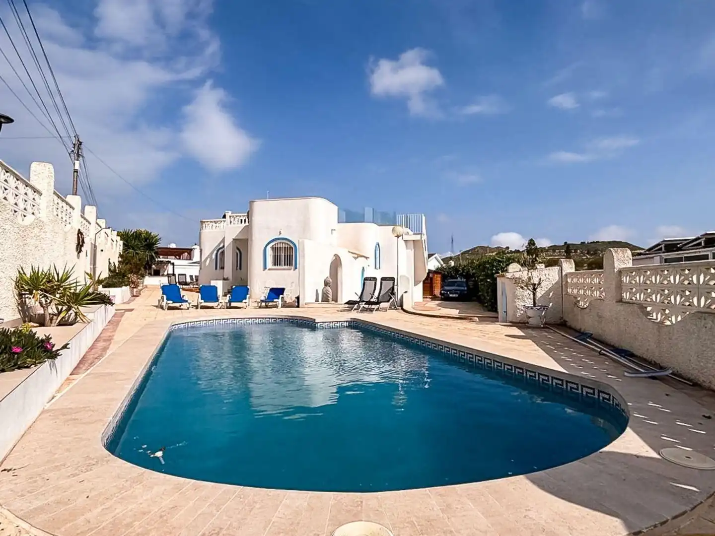 Swimming pool of Houses for sale in Busot  with Air Conditioner, Private garden and Swimming Pool