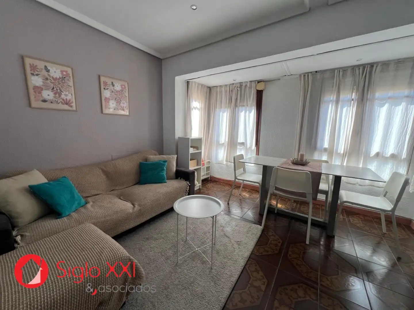 Sala de estar de Piso en venta en Almazora / Almassora con Aire acondicionado, Calefacción y Terraza