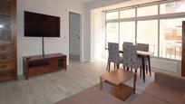 Living room of Flat for sale in Lloret de Mar  with Heating, Parquet flooring and Furnished