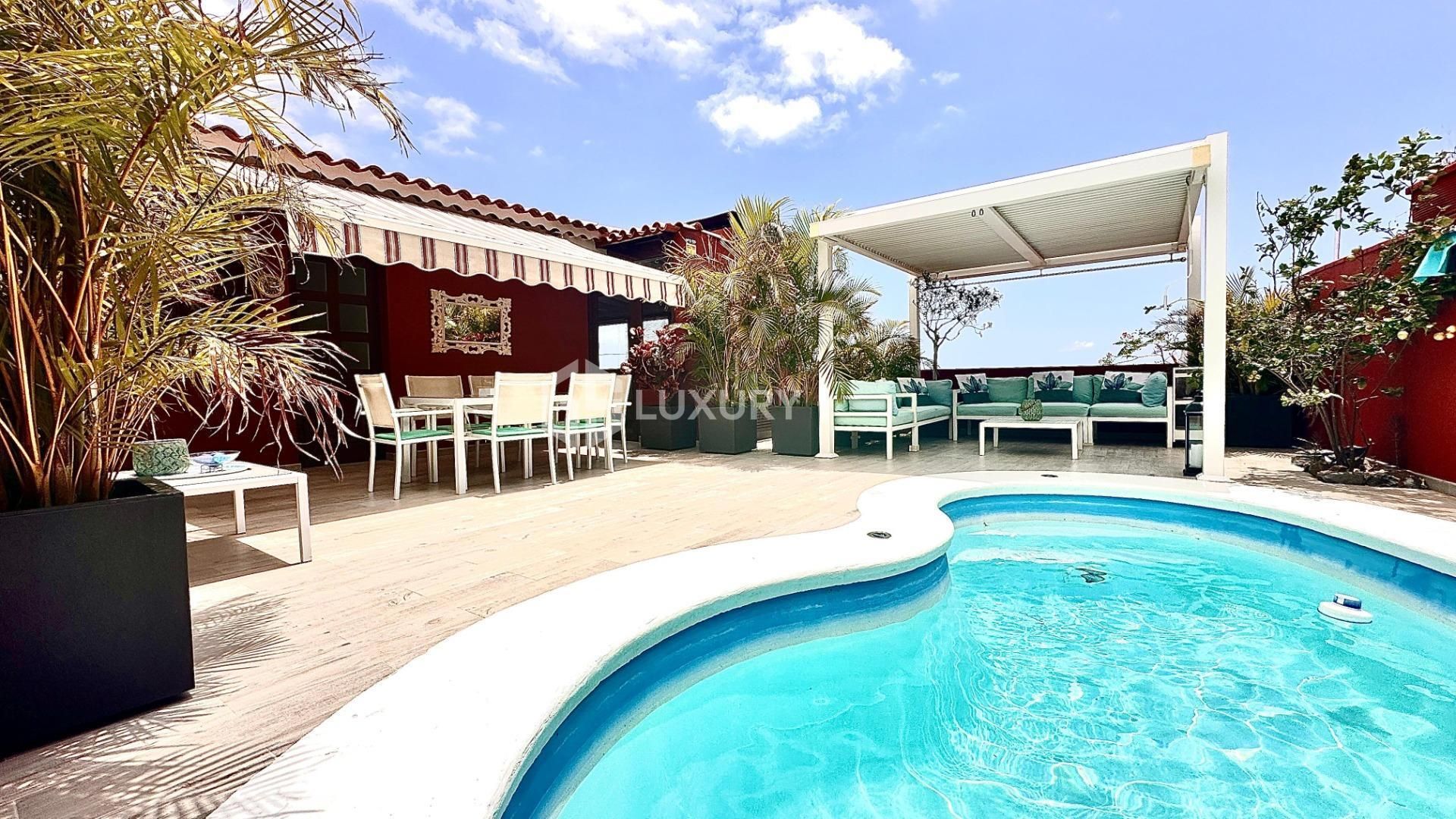 Terraza de Casa adosada en venta en Adeje con Jardín privado, Terraza y Trastero