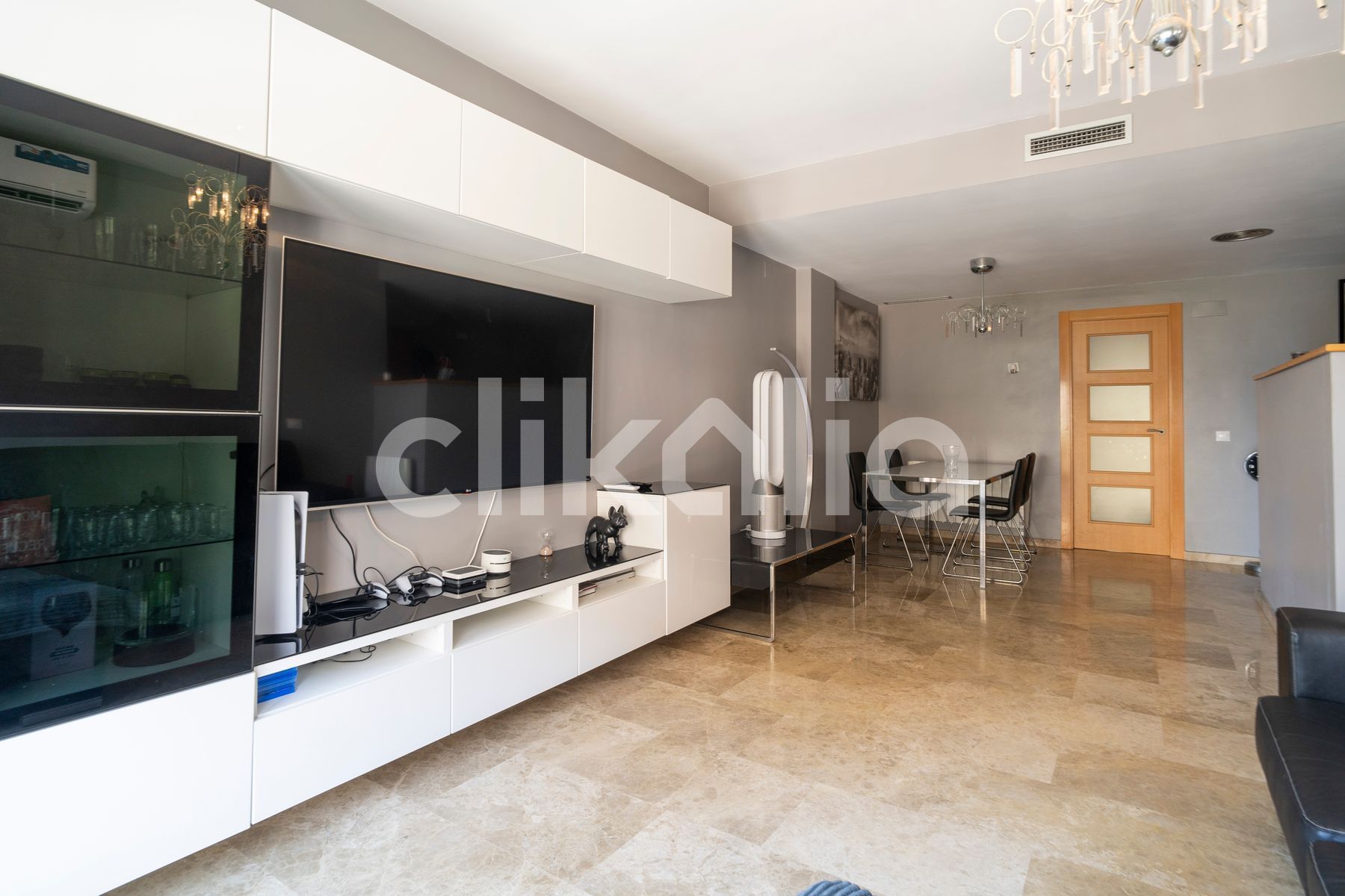 Living room of Flat for sale in Alcàsser  with Heating, Terrace and Balcony