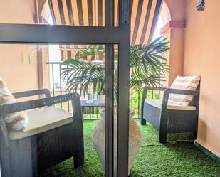 Terrassa de Pis de lloguer en Fuengirola amb Aire condicionat, Calefacció i Jardí privat
