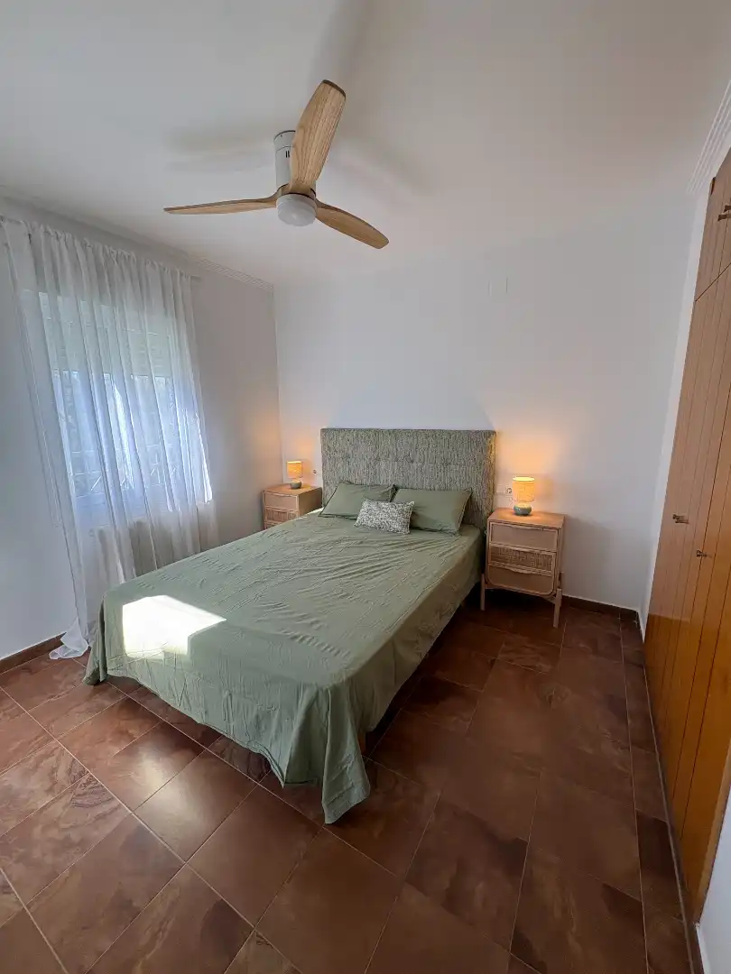 Schlafzimmer von Wohnung zur Miete in El Portil mit Terrasse, Möbliert und Balkon