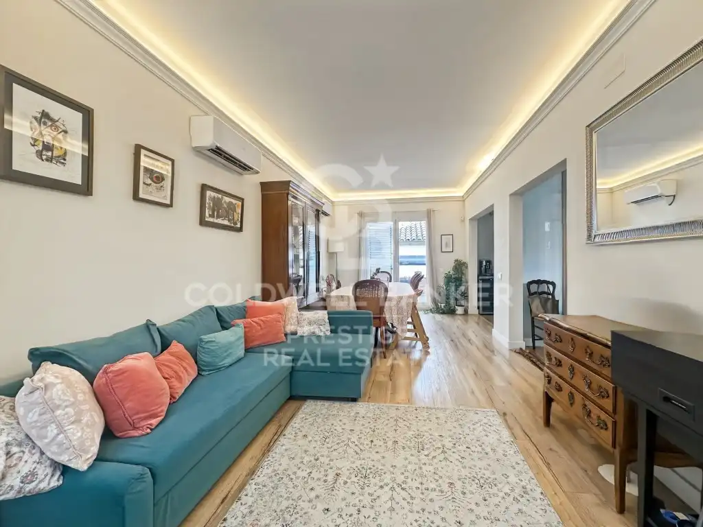 Sala de estar de Casa o chalet en venta en Barcelona