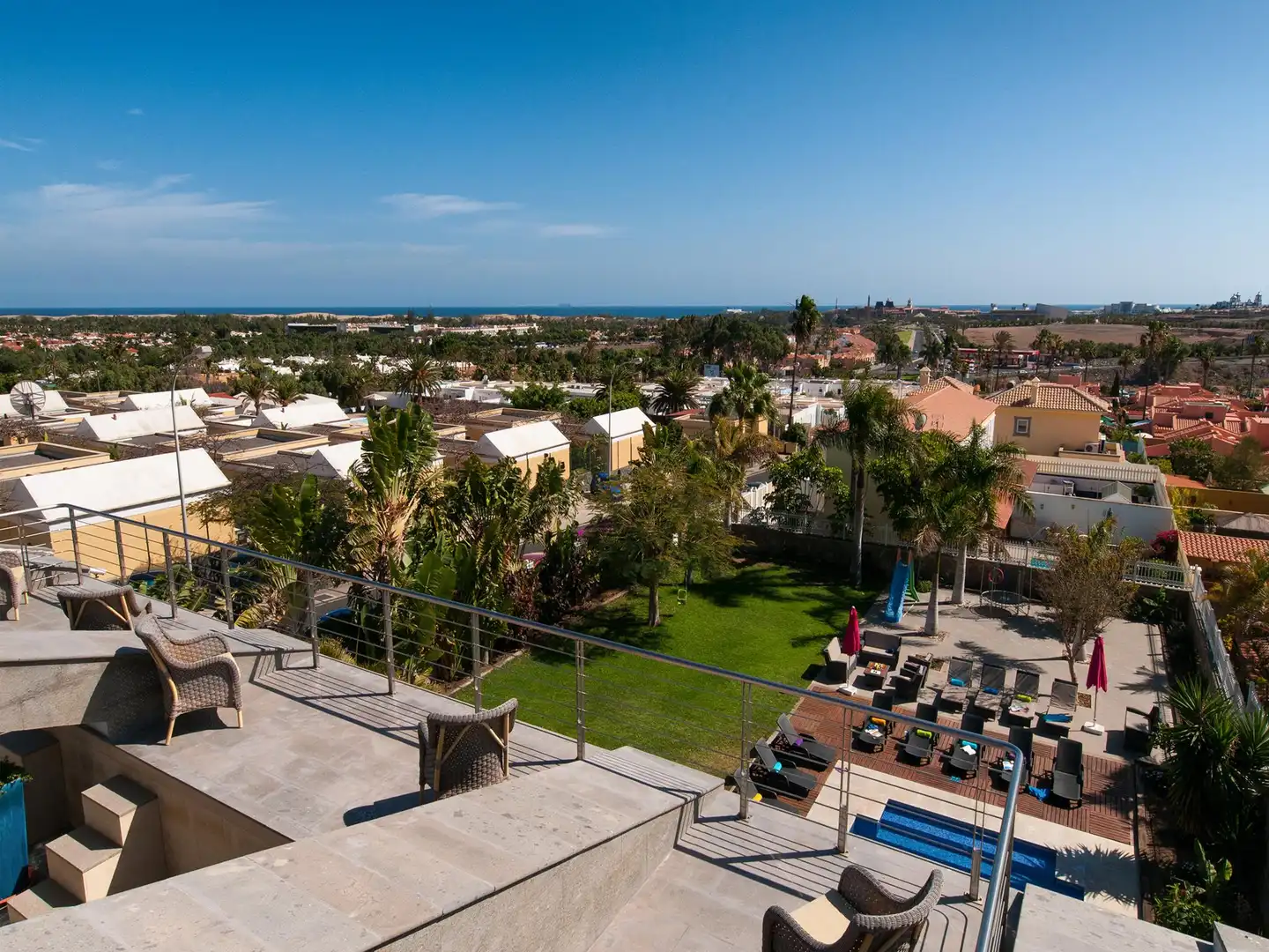 Terrassa de Casa o xalet en venda en San Bartolomé de Tirajana amb Jardí privat, Terrassa i Traster
