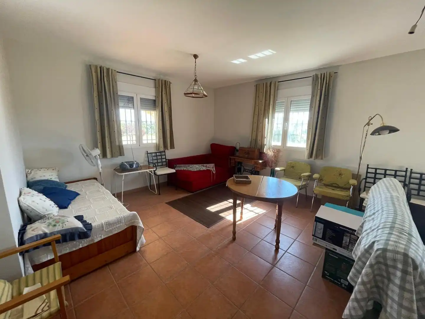 Sala de estar de Casa o chalet en venta en Alcuéscar