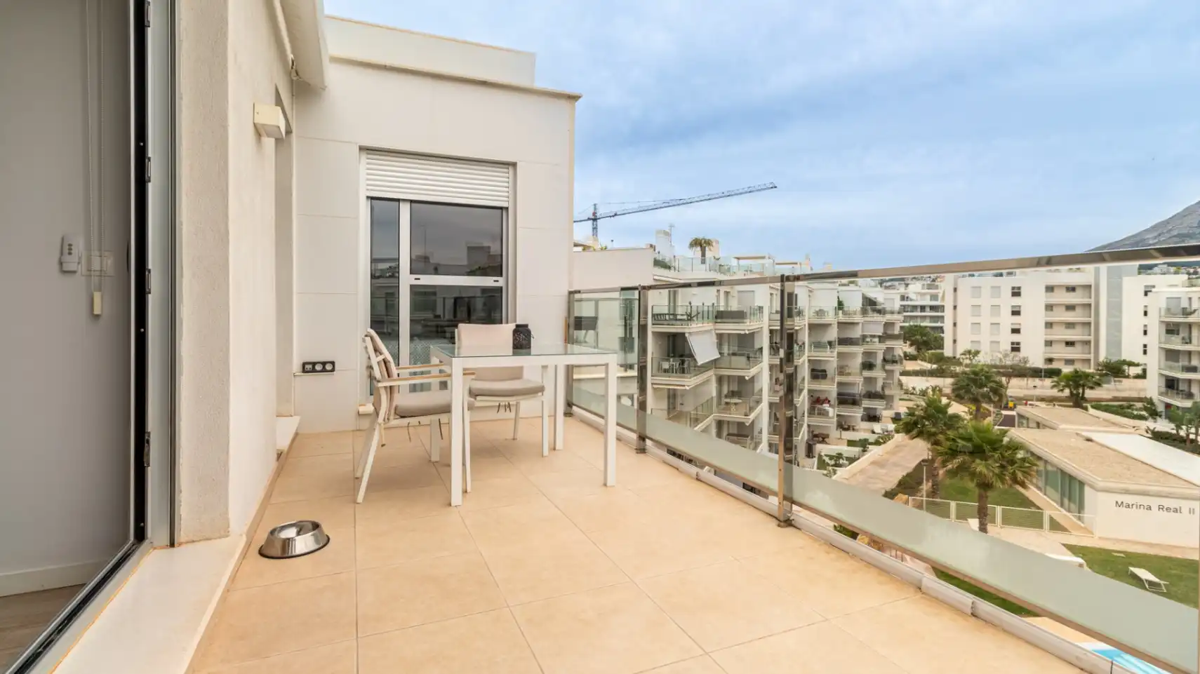 Terraza de Ático en venta en Dénia con Aire acondicionado, Calefacción y Jardín privado