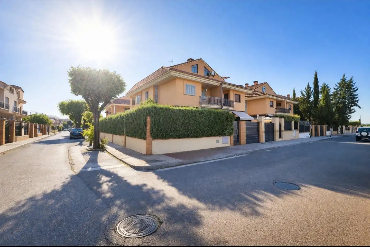 Vista exterior de Casa o chalet en venta en Puertollano con Aire acondicionado, Calefacción y Jardín privado