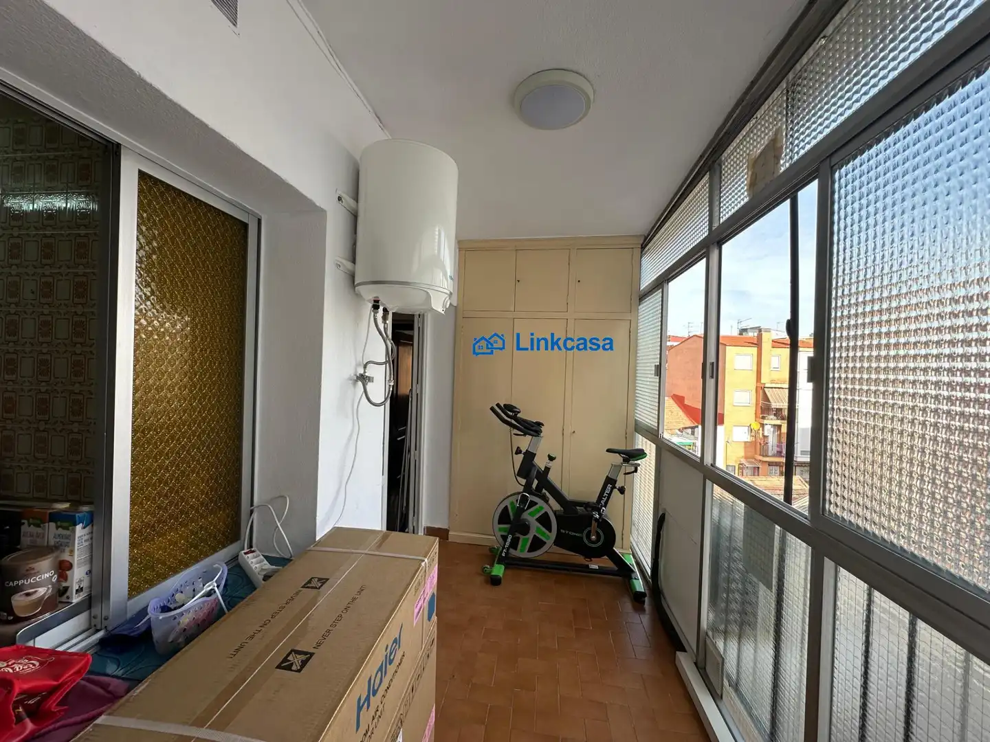 Terraza de Piso de alquiler en Madrid con Calefacción y Terraza
