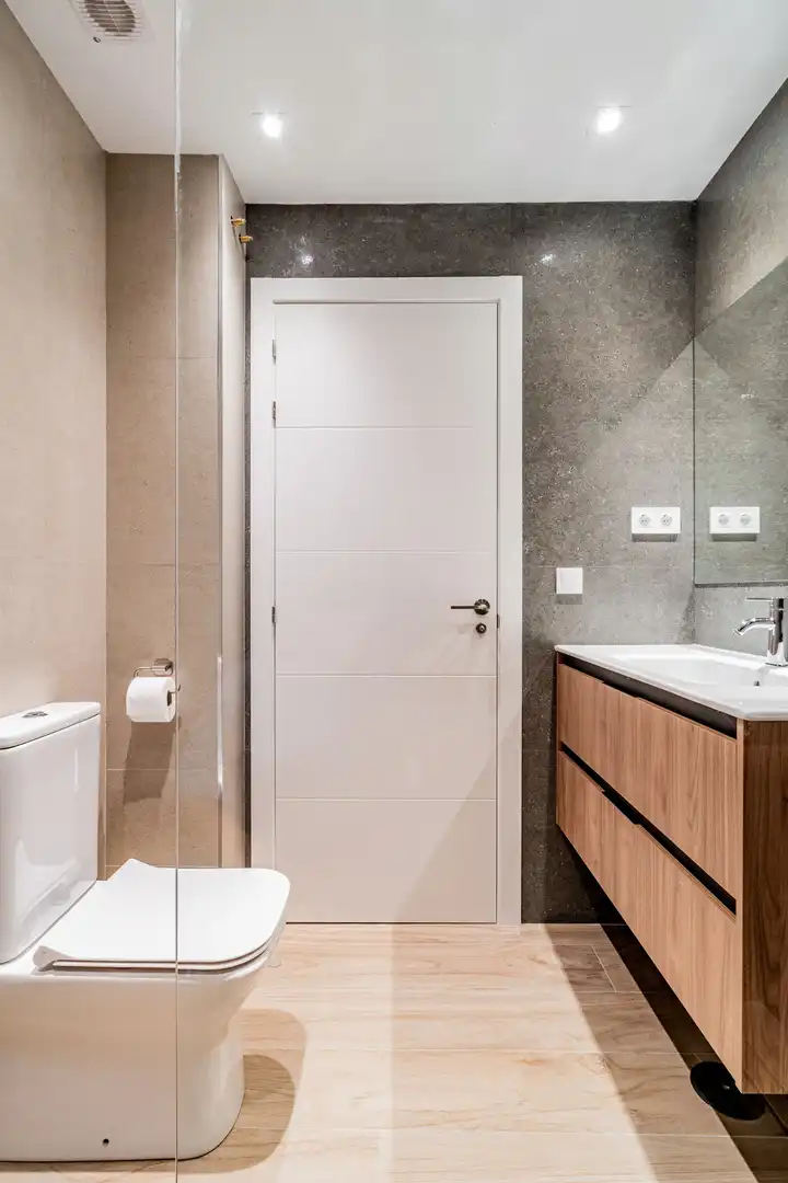 Bany de Apartament en venda en Marbella amb Aire condicionat, Terrassa i Internet