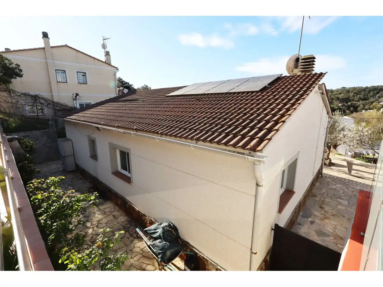 Vista exterior de Casa o xalet en venda en Vidreres amb Calefacció, Jardí privat i Terrassa