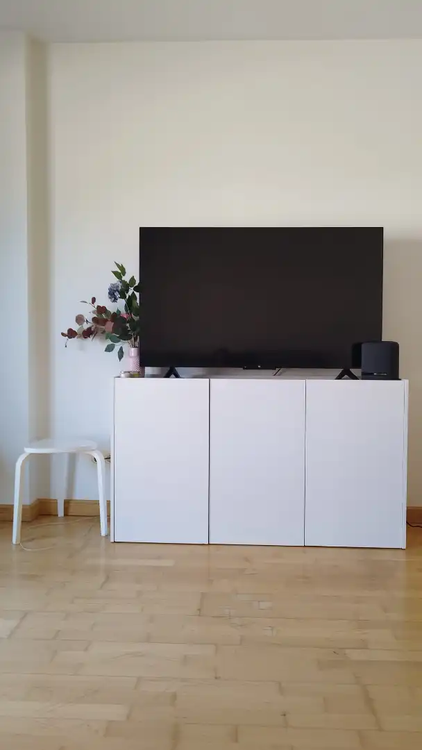 Living room of Flat for rent in Málaga  with Air Conditioner, Parquet flooring and Furnished