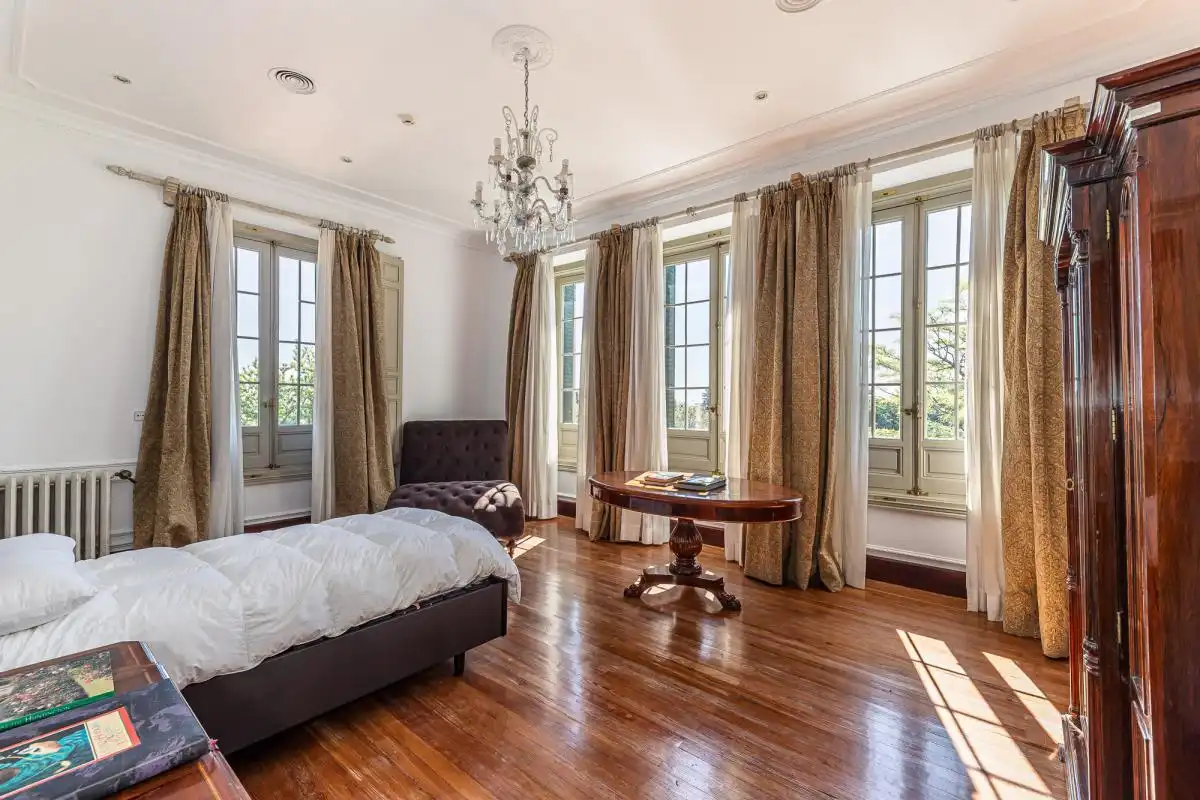 Bedroom of Houses for sale in San Lorenzo de El Escorial  with Air Conditioner, Heating and Private garden