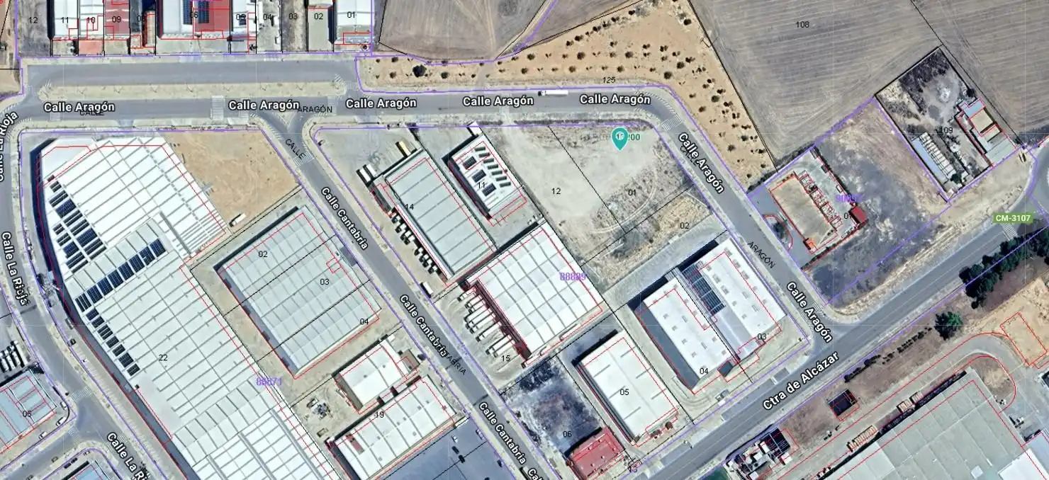 Exterior view of Industrial land for sale in Manzanares