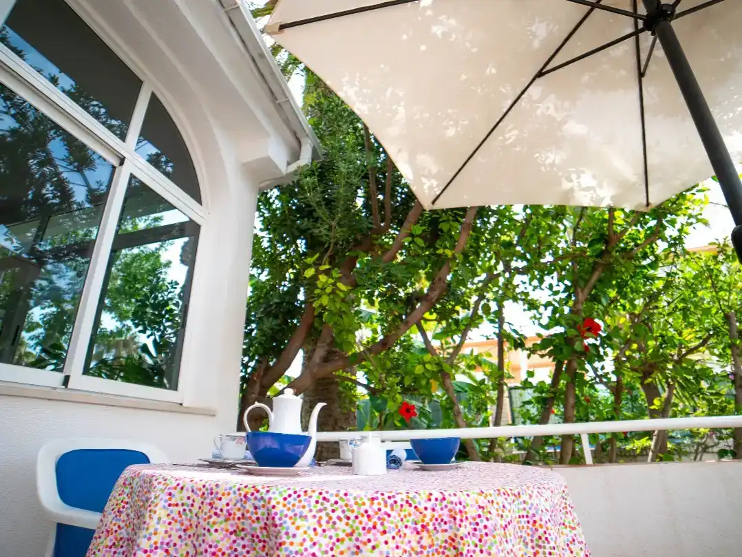 Terraza de Casa o chalet de alquiler en Benicarló con Aire acondicionado, Jardín privado y Trastero