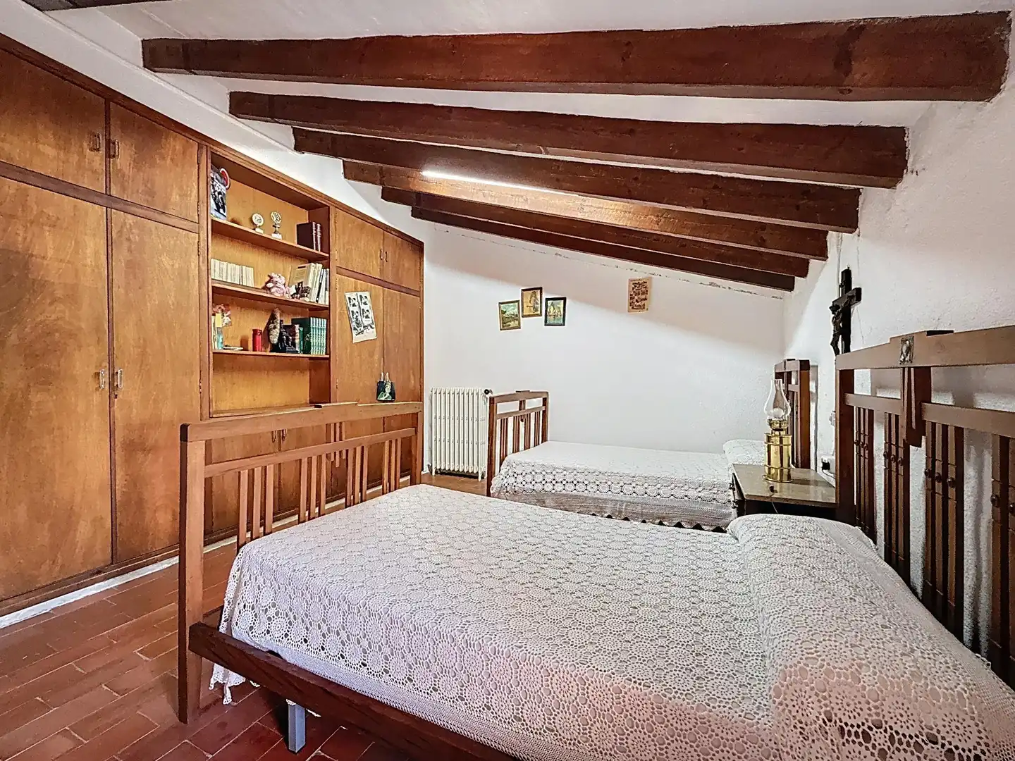 Habitación de Finca rústica en venta en Castalla con Jardín privado, Terraza y Piscina