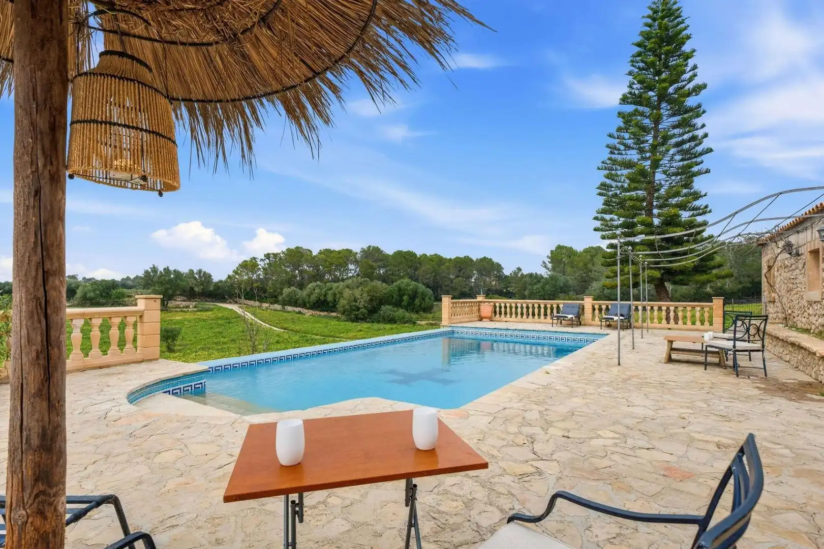 Piscina de Casa o xalet en venda en Llubí amb Aire condicionat, Calefacció i Jardí privat