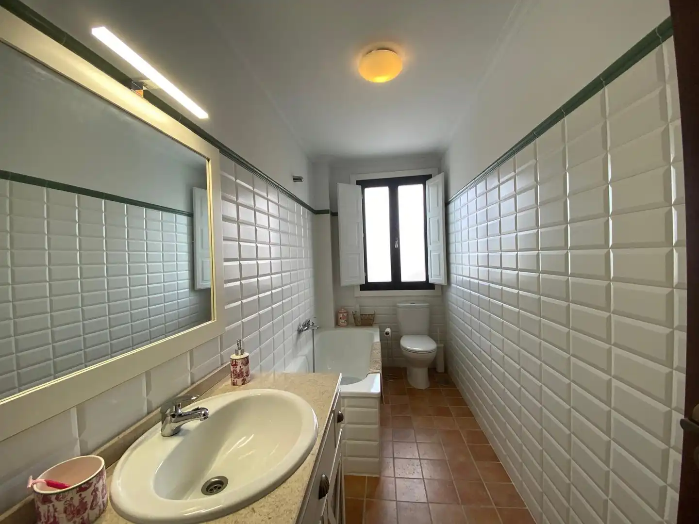 Baño de Casa o chalet en venta en Leiro con Calefacción, Jardín privado y Parquet