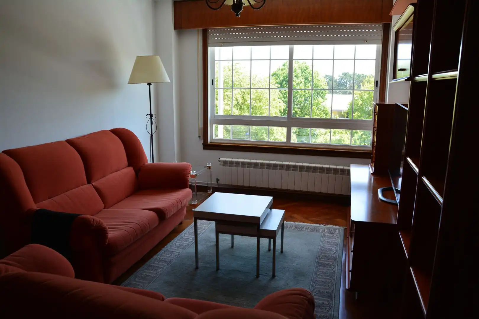 Living room of Flat for rent in Culleredo  with Heating and Furnished