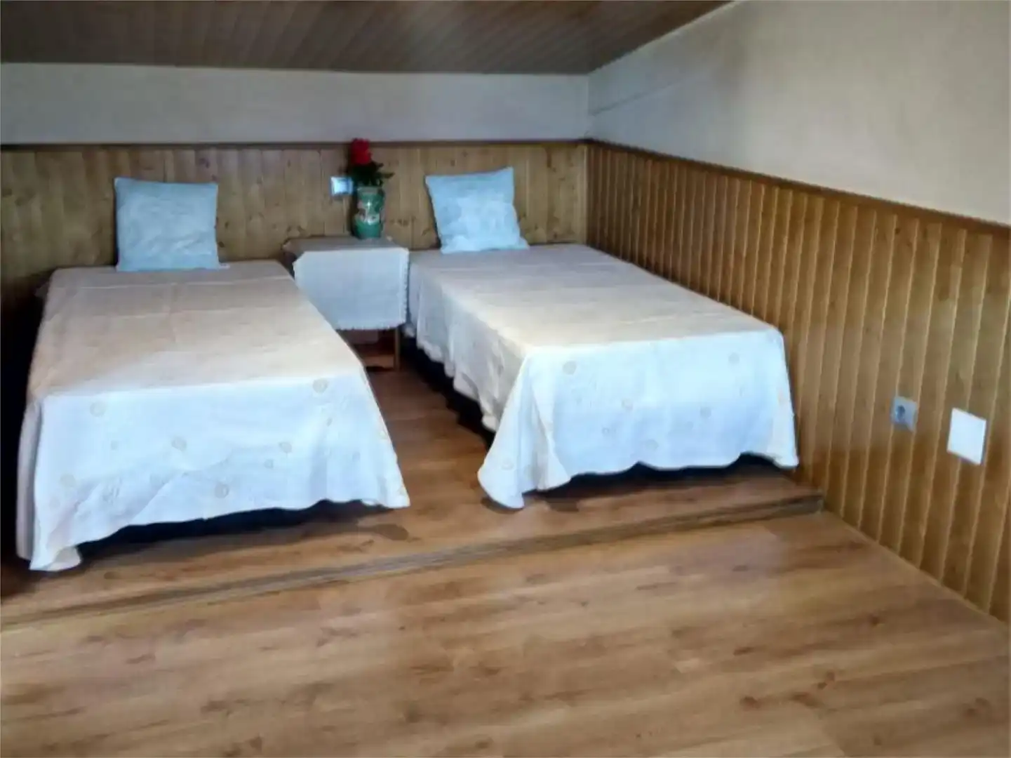 Schlafzimmer von Wohnung zur Miete in Miranda del Castañar mit Privatgarten, Möbliert und Balkon