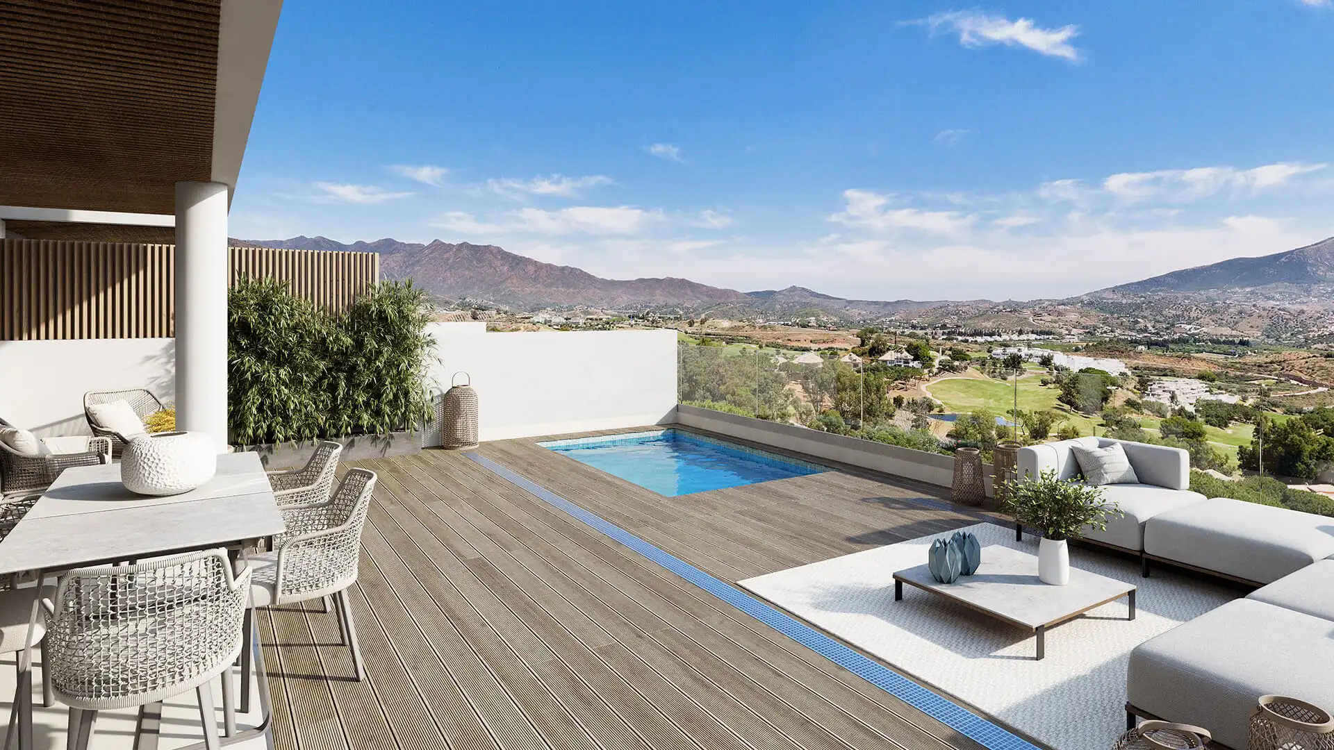Ático con piscina en venta en La Cala Golf - Lagar Martell