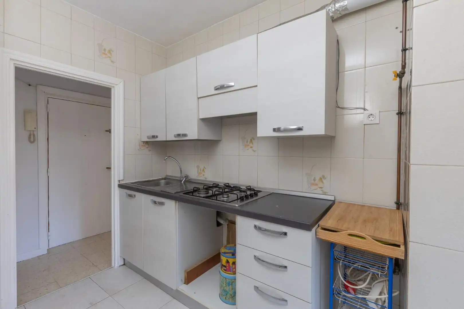 Kitchen of Flat for sale in Granada  with Air Conditioner and Terrace