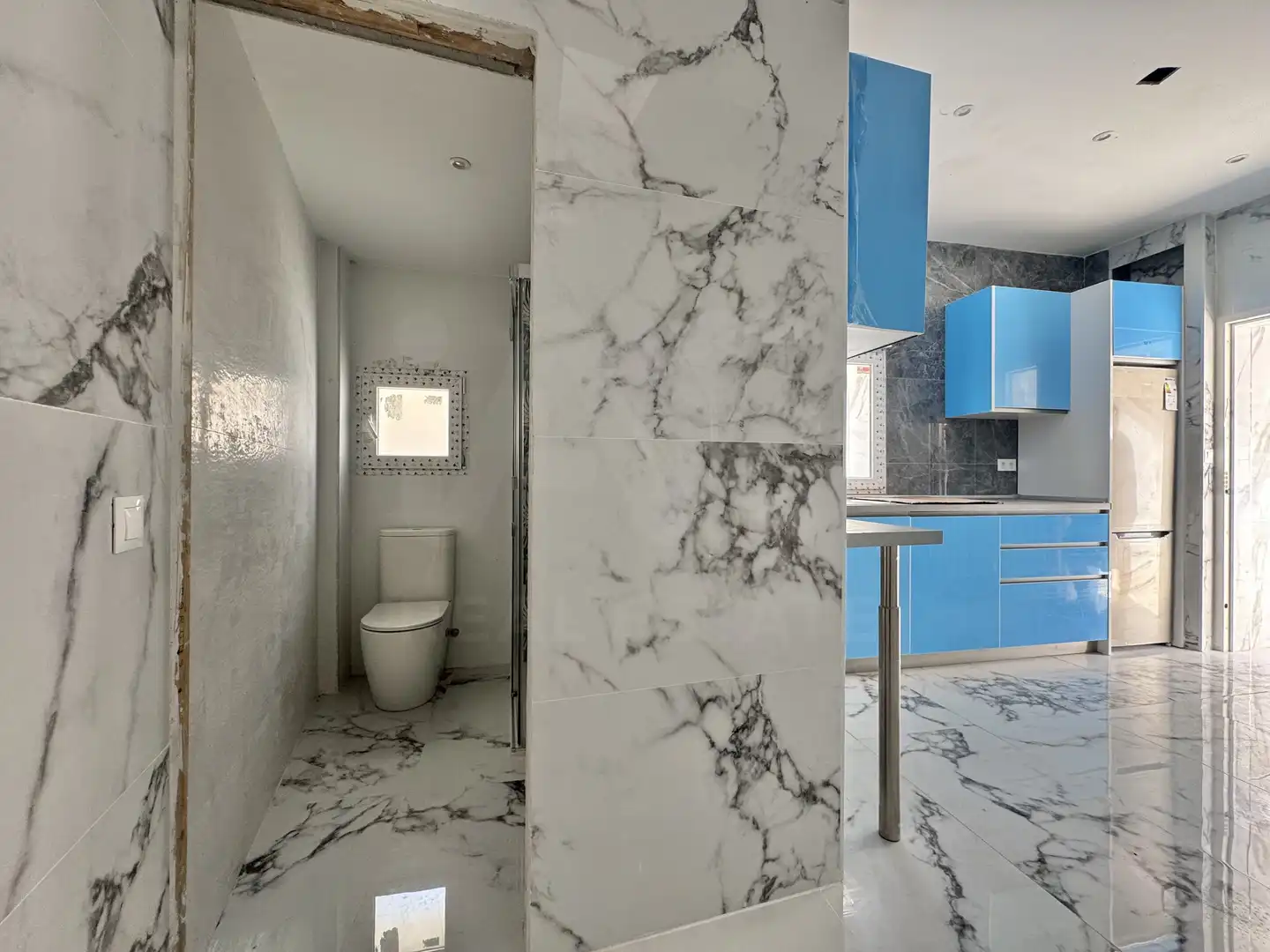 Bathroom of Houses for sale in Almáchar  with Heating and Terrace