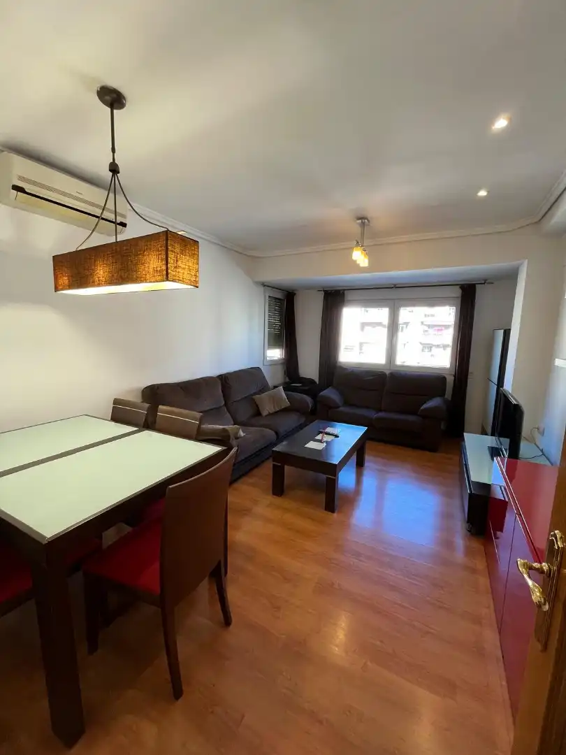 Wohnzimmer von Wohnung zum Verkauf in Valencia mit Klimaanlage, Heizung und Parkett