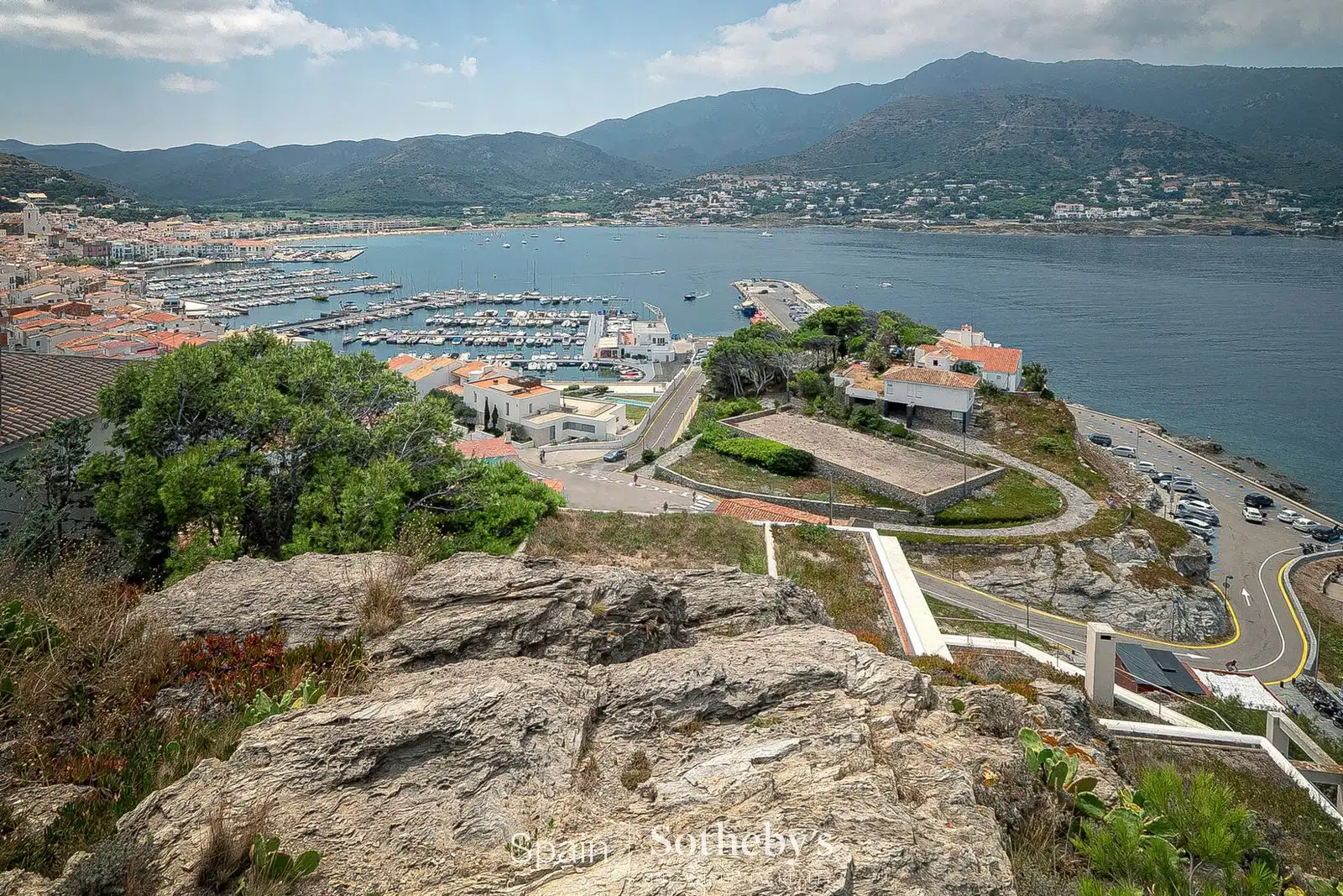 Vista exterior de Casa o xalet en venda en El Port de la Selva amb Calefacció, Jardí privat i Terrassa