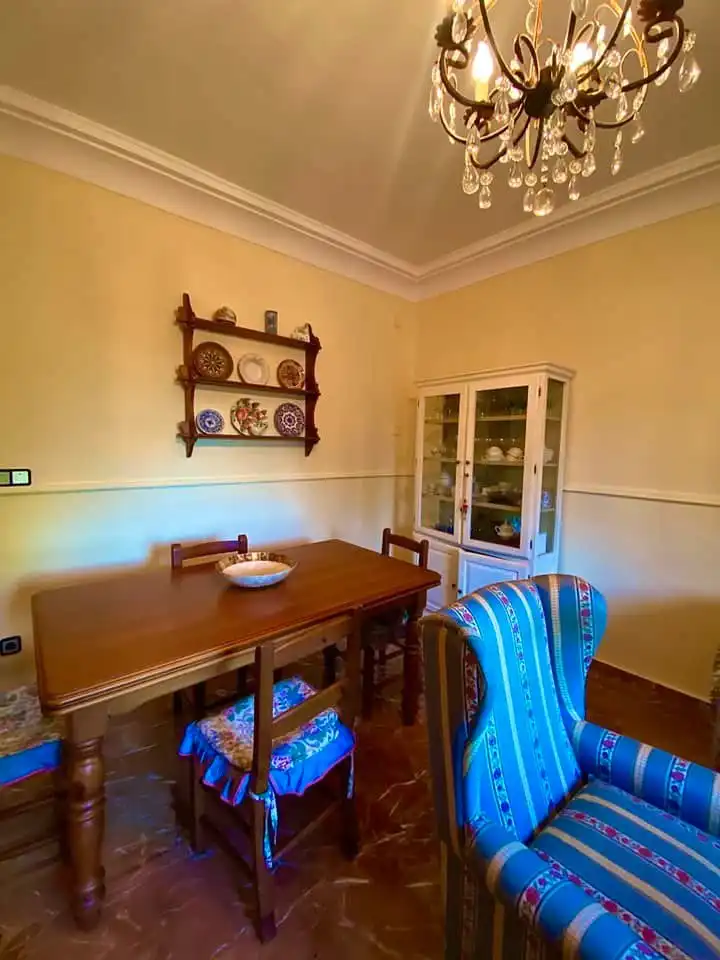 Dining room of Houses for sale in Torrelavega   with Private garden, Parquet flooring and Terrace