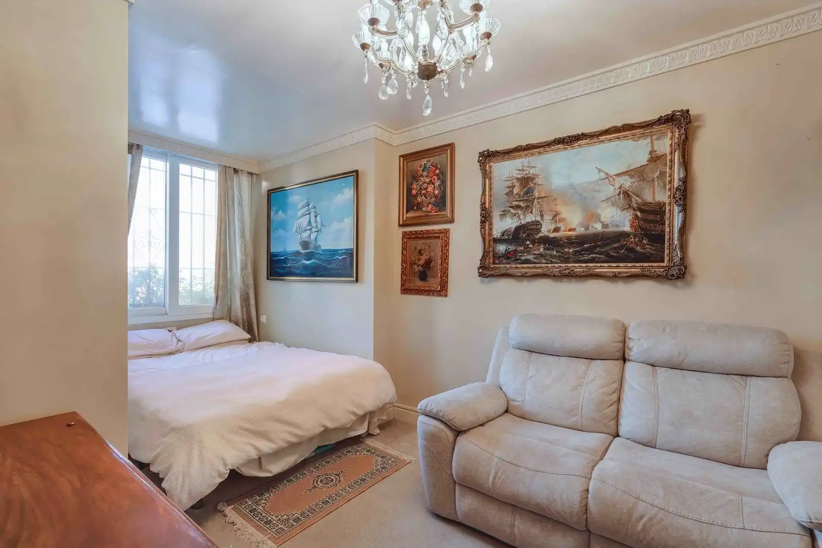 Schlafzimmer von Maisonette zum Verkauf in Estepona mit Klimaanlage und Gemeinschaftspool