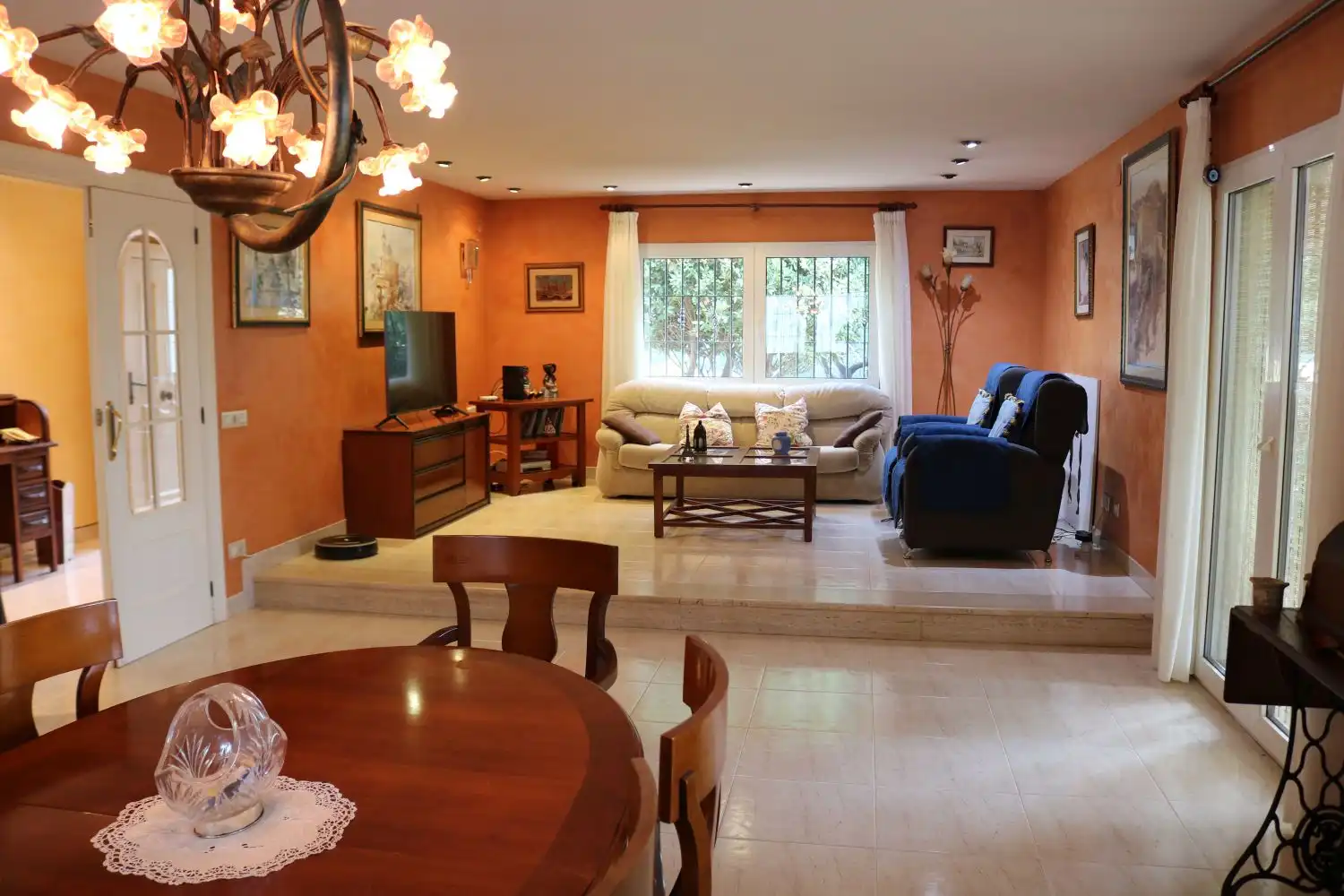 Living room of Houses for sale in Benicasim / Benicàssim  with Terrace and Storage room