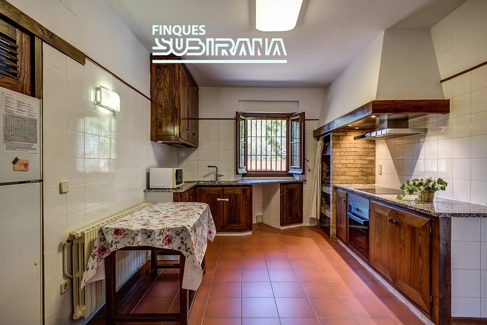 Cocina de Finca rústica en venta en Igualada con Calefacción, Jardín privado y Terraza
