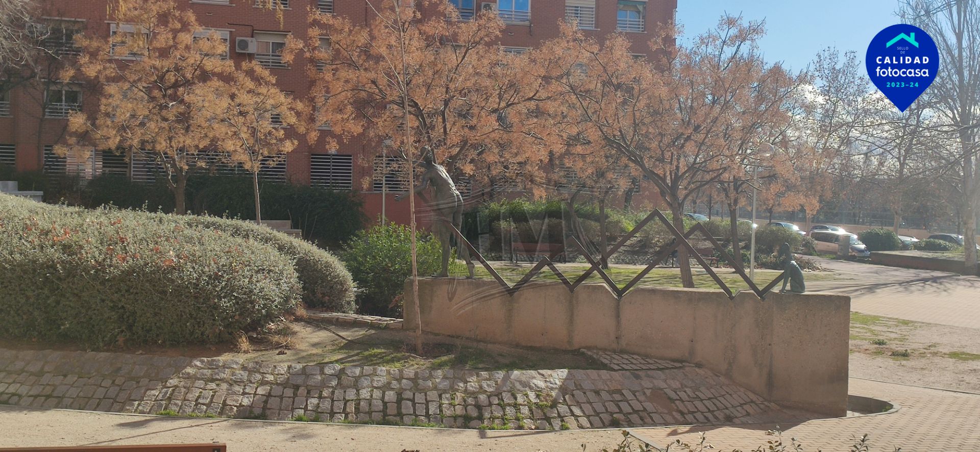Jardí de Pis en venda en  Madrid Capital amb Aire condicionat, Calefacció i Parquet