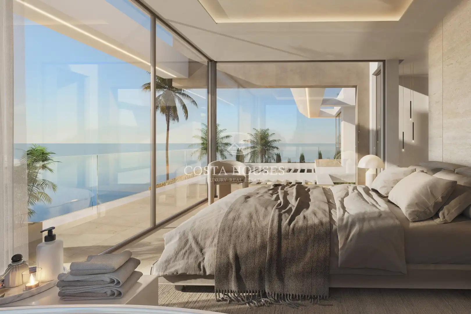 Dormitori de Casa o xalet en venda en Jávea / Xàbia amb Aire condicionat, Jardí privat i Terrassa