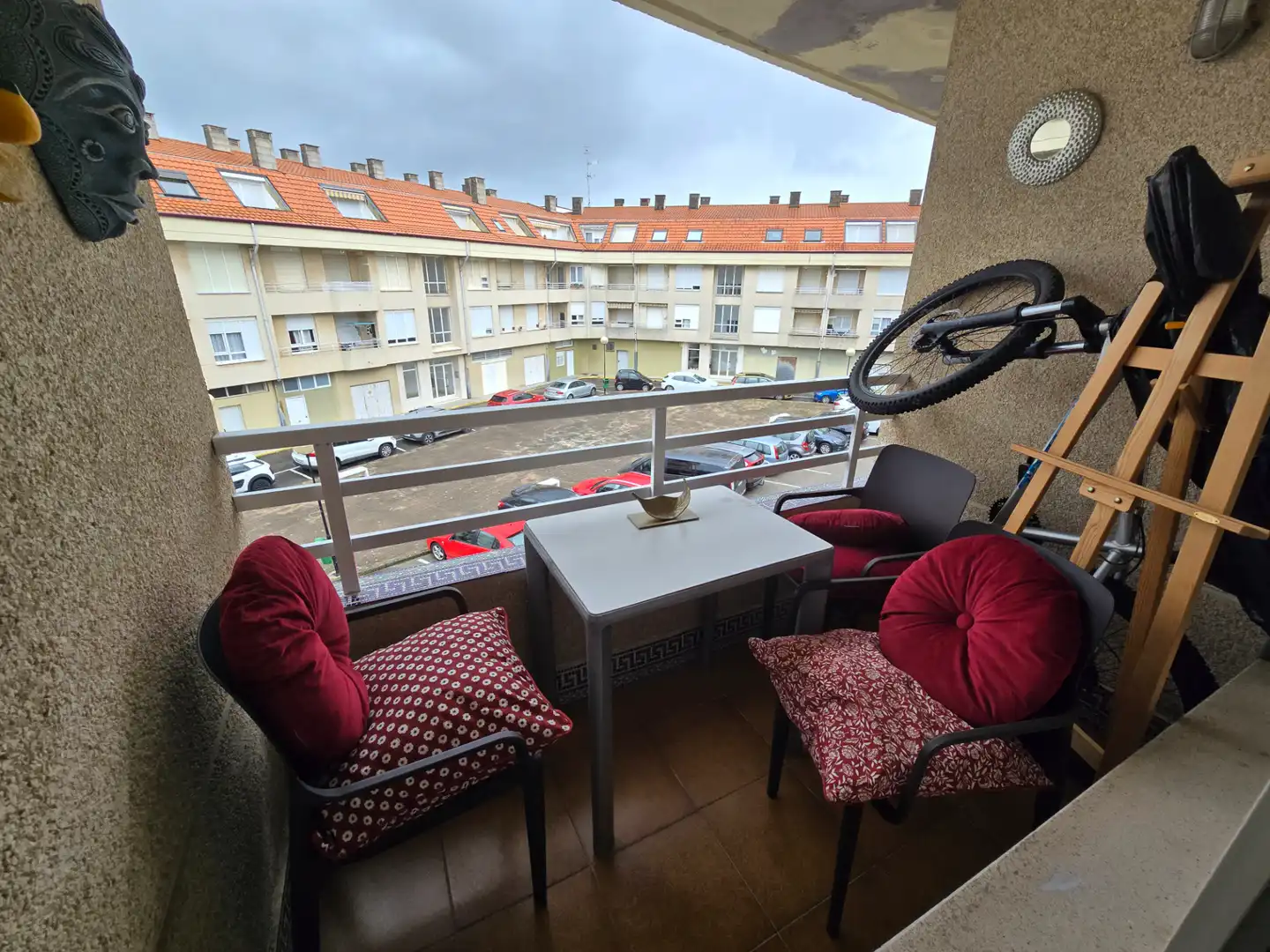 Terrasse von Wohnung zum Verkauf in Bareyo mit Heizung, Terrasse und Möbliert