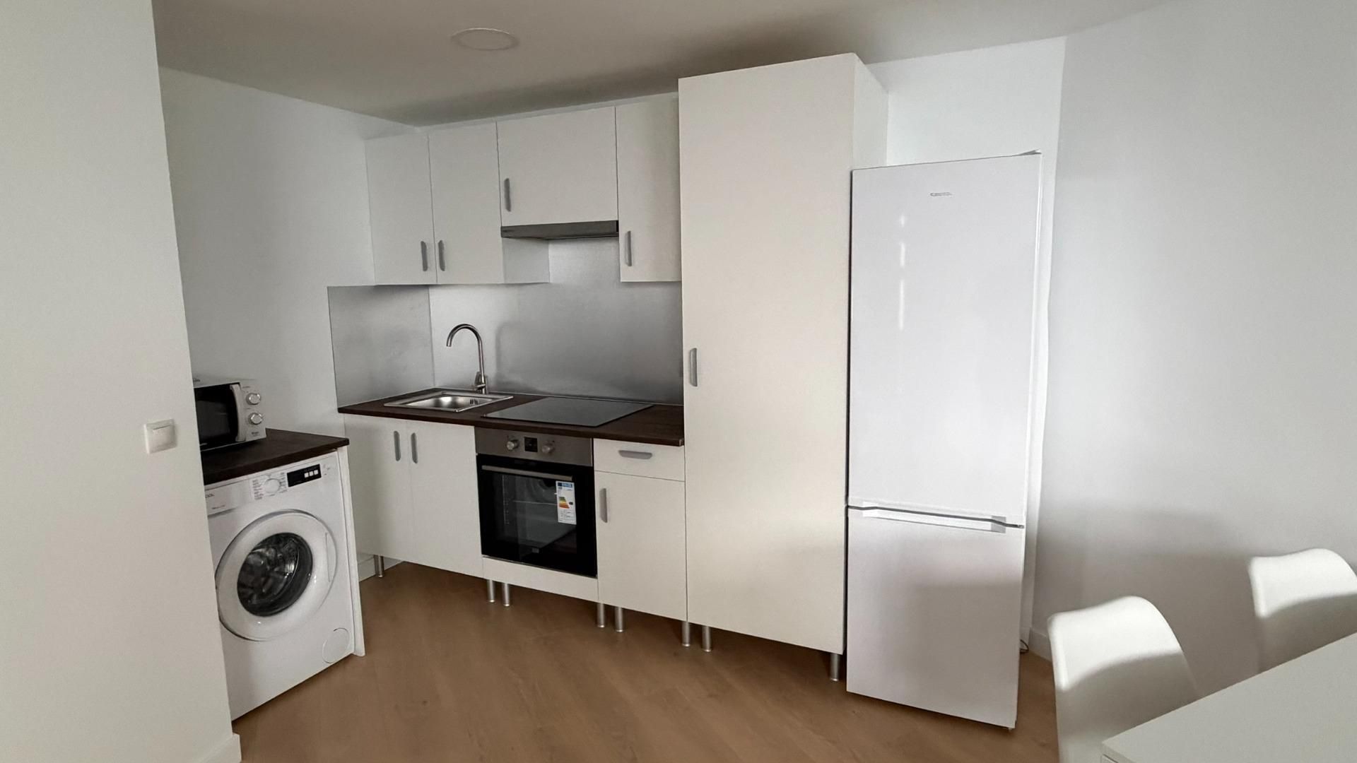 Kitchen of Flat to rent in  Zaragoza Capital  with Air Conditioner