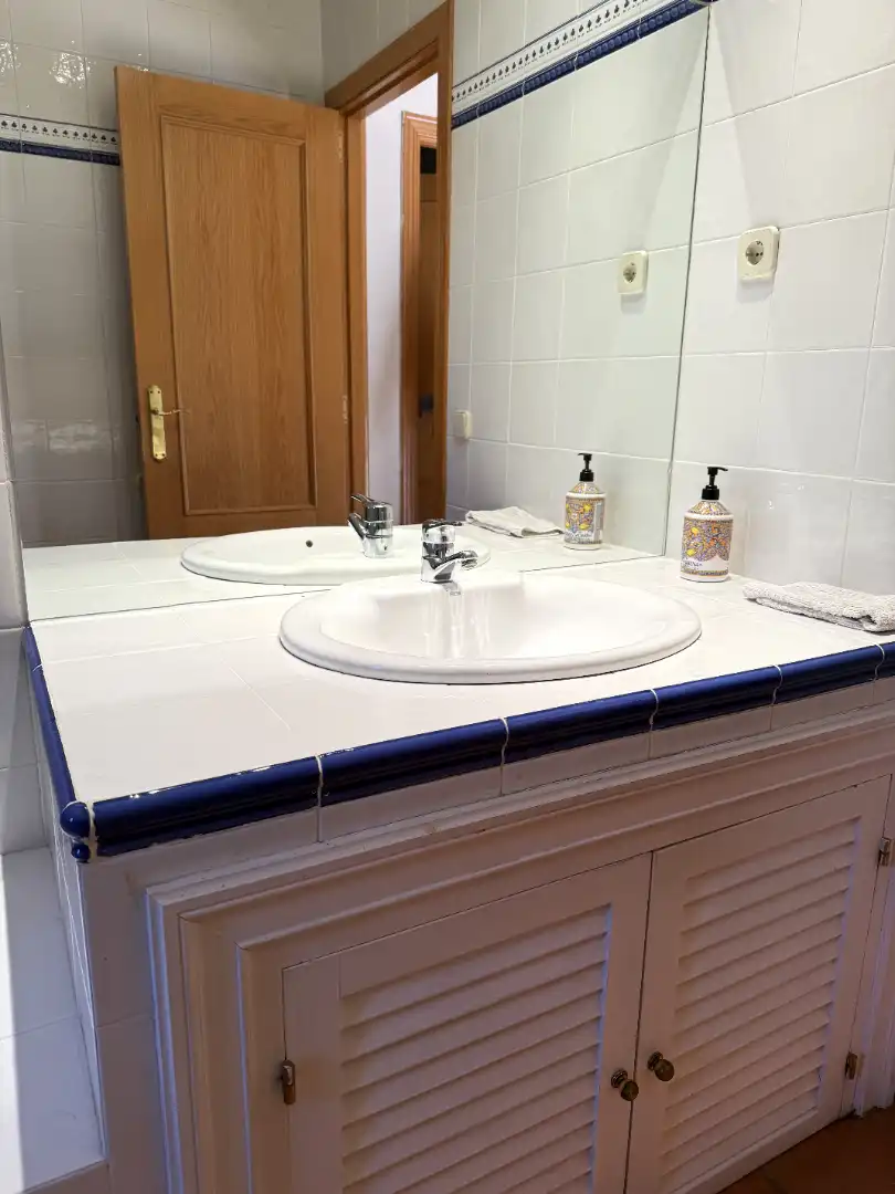 Baño de Casa o chalet en venta en Navacerrada con Calefacción, Jardín privado y Terraza