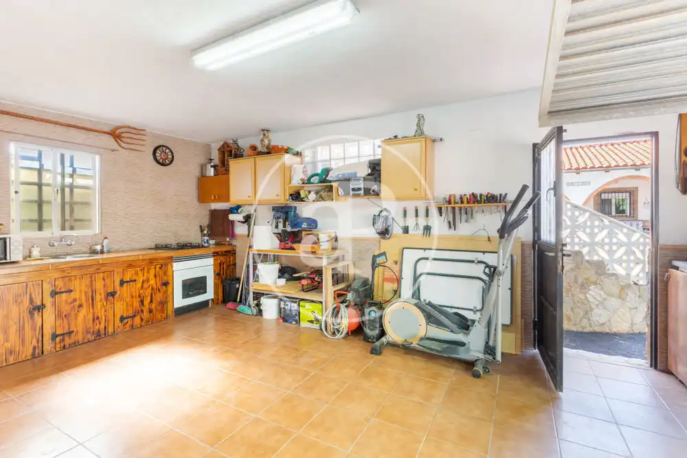 Cocina de Casa o chalet en venta en Montroi / Montroy con Aire acondicionado, Calefacción y Jardín privado