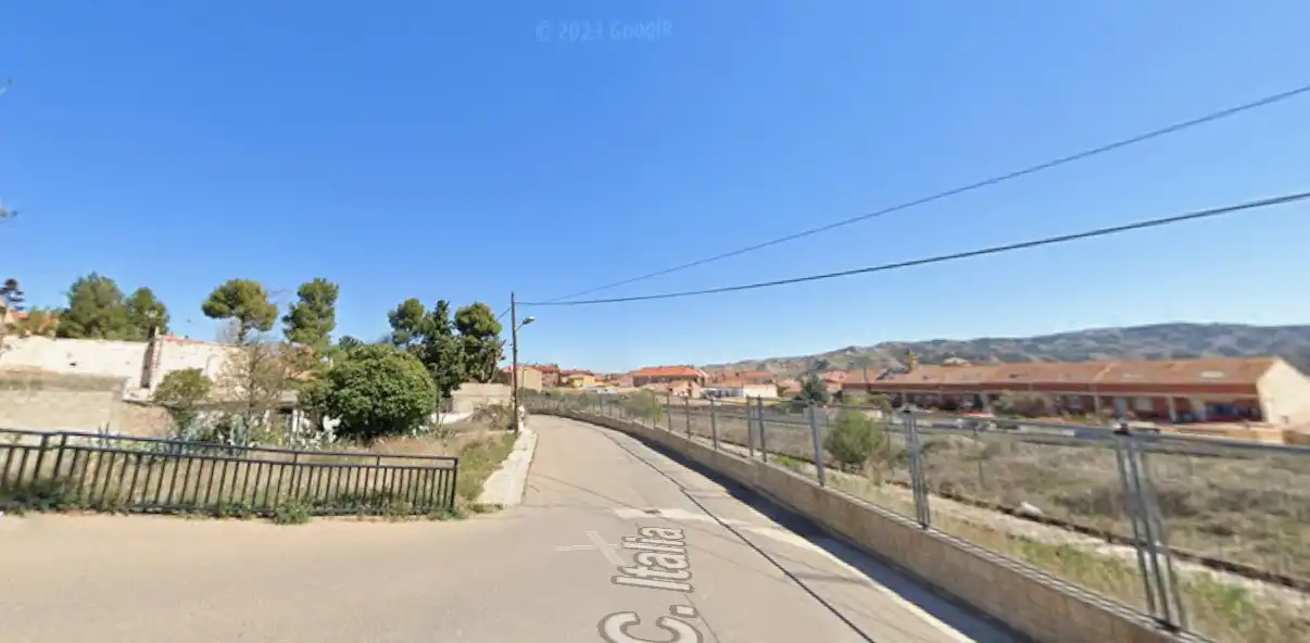 Exterior view of Houses for sale in María de Huerva  with Storage room