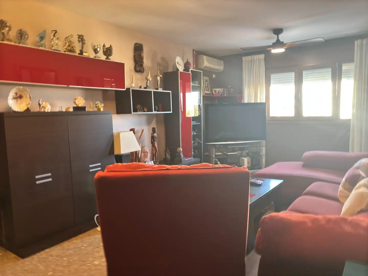 Sala d'estar de Pis en venda en Málaga amb Aire condicionat, Terrassa i Traster