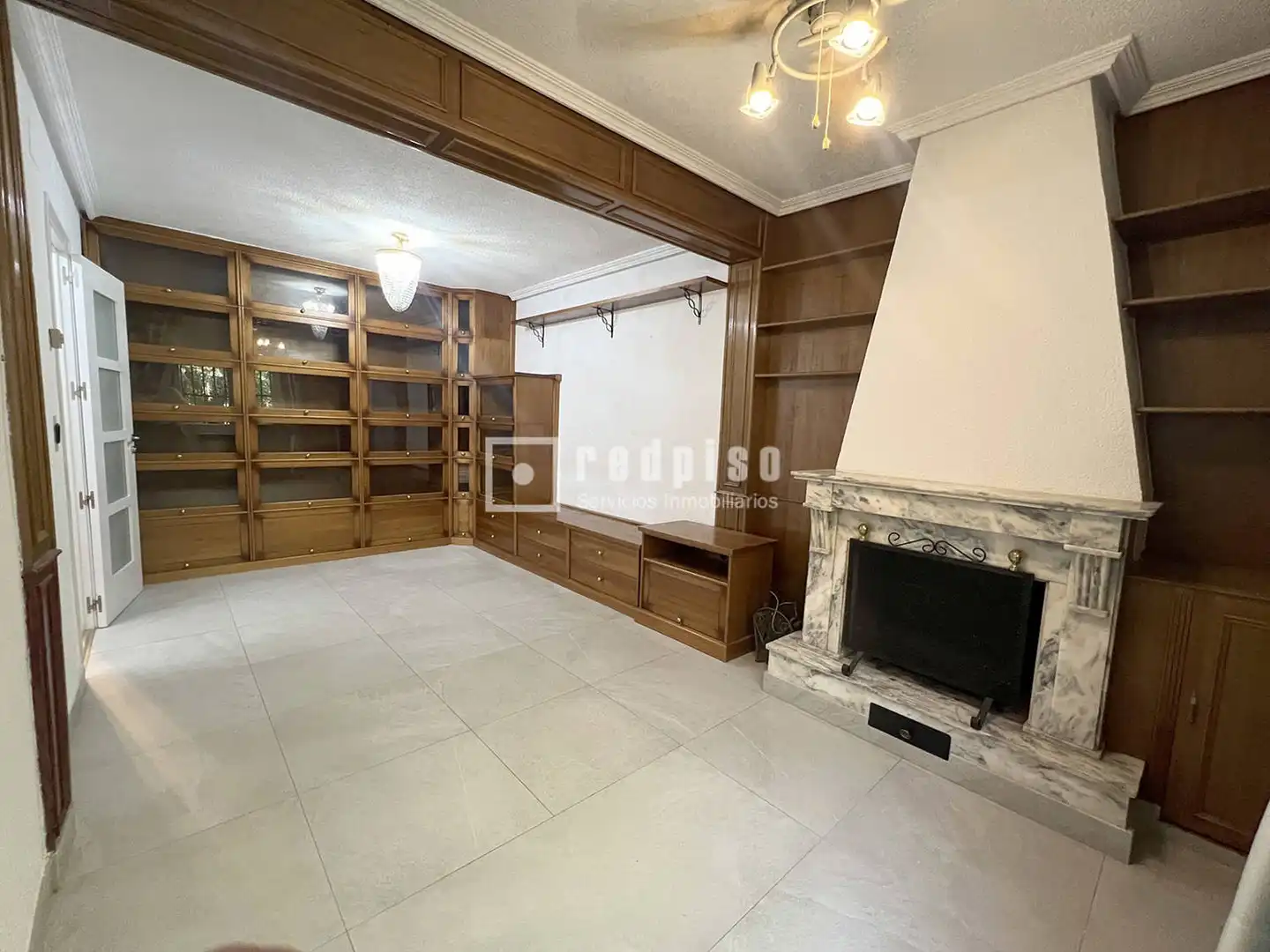 Wohnzimmer von Haus oder Chalet zur Miete in Madrid mit Heizung, Privatgarten und Terrasse